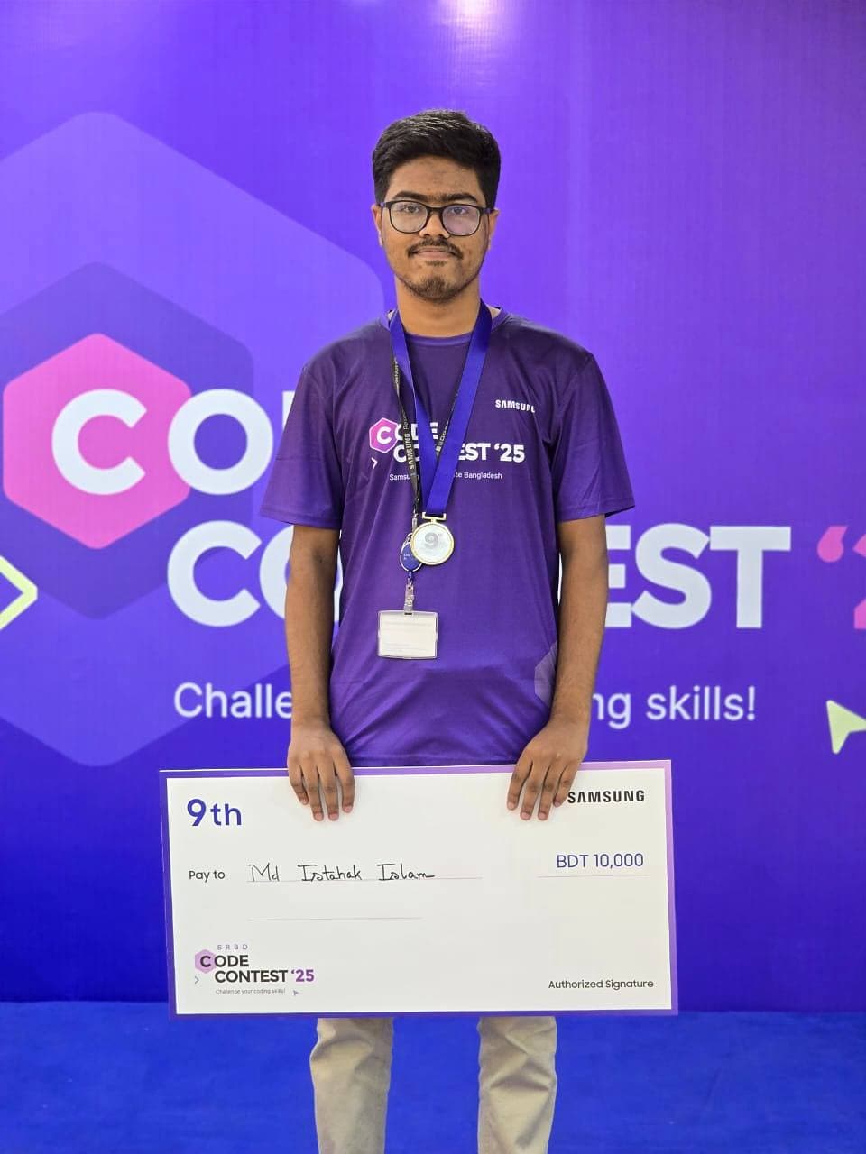 Samsung R&D Institute Bangladesh Code Contest 2025